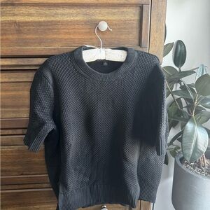 Banana Republic Black Knit Top